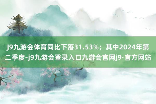 J9九游会体育同比下落31.53%；其中2024年第二季度-j9九游会登录入口九游会官网j9·官方网站